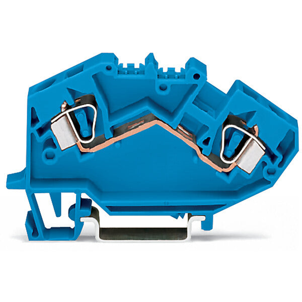 WAGO Durchgangsklemme 0,2-6mmq blau 782-604